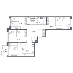 планировка, фото №1