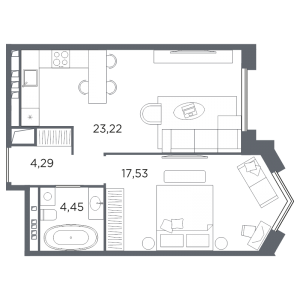 планировка, фото №1