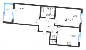 планировка, фото №1