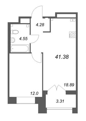 планировка, фото №1