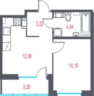 планировка, фото №1