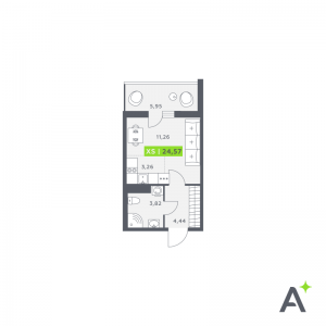 планировка, фото №1