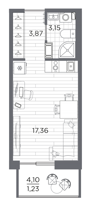 планировка, фото №1