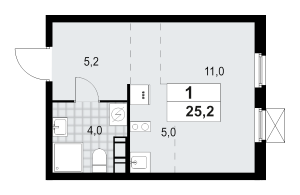 планировка, фото №1