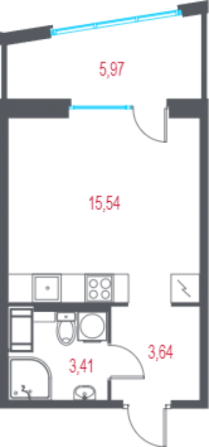 планировка, фото №1