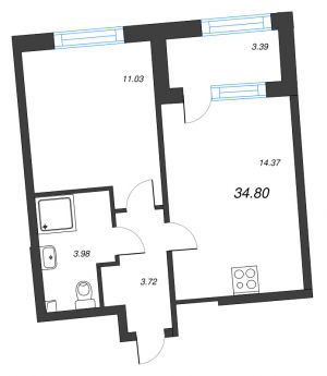 планировка, фото №1