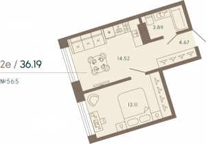 планировка, фото №1