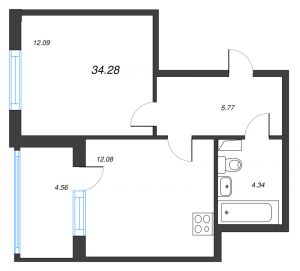 планировка, фото №1