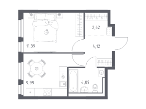 планировка, фото №1