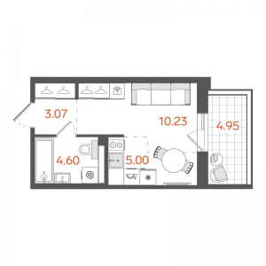 планировка, фото №1