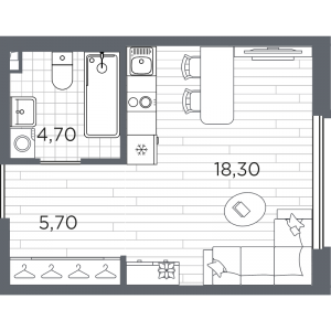 планировка, фото №1