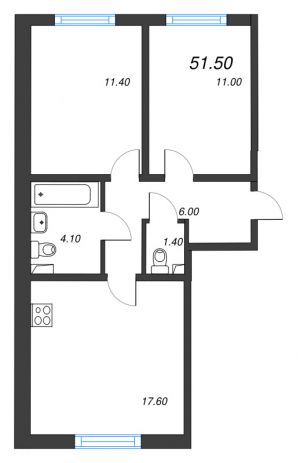 планировка, фото №1