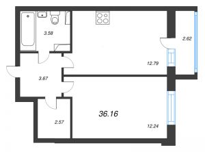 планировка, фото №1