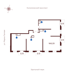 планировка, фото №1