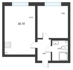 планировка, фото №1