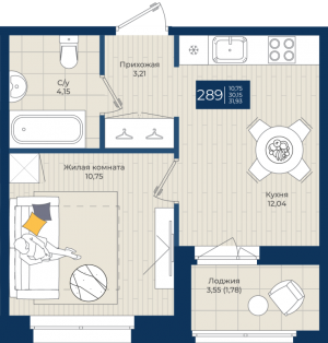 планировка, фото №1