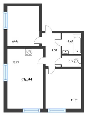 планировка, фото №1