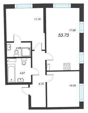 планировка, фото №1