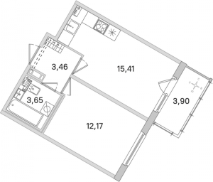 планировка, фото №1