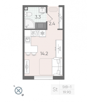 планировка, фото №1