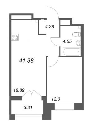 планировка, фото №1