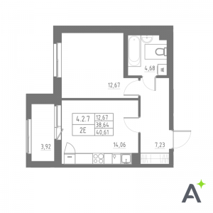 планировка, фото №1