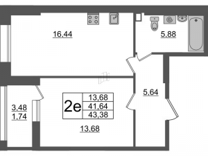 планировка, фото №1