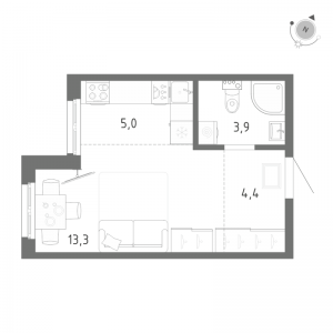 планировка, фото №1