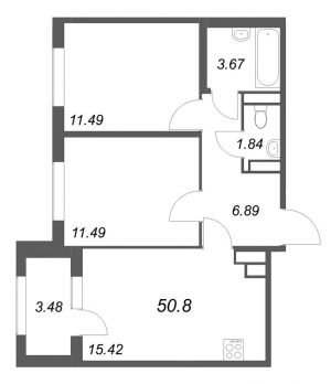 планировка, фото №1