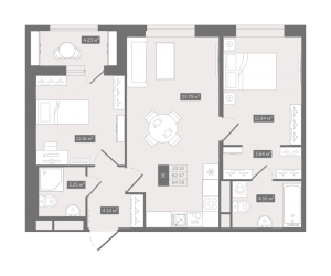 планировка, фото №1