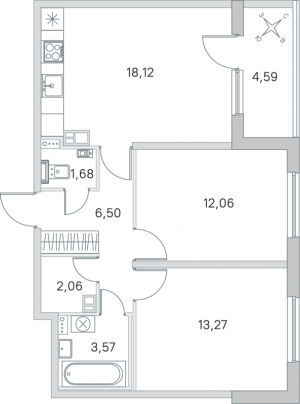 планировка, фото №1
