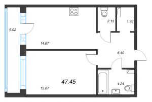 планировка, фото №1