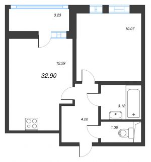 планировка, фото №1