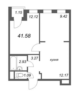 планировка, фото №1