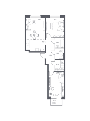 планировка, фото №1