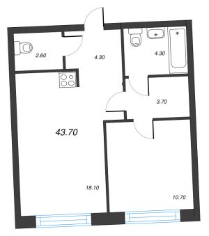 планировка, фото №1