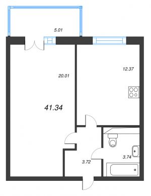 планировка, фото №1