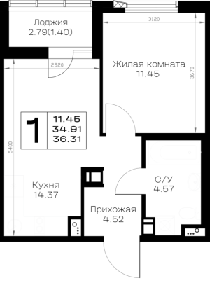 планировка, фото №1