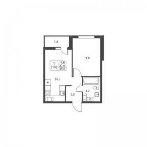 планировка, фото №1