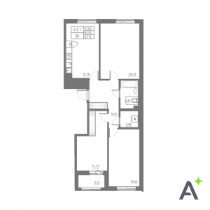 планировка, фото №1