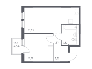 планировка, фото №1