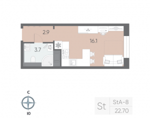 планировка, фото №1