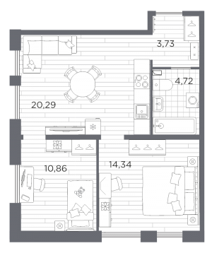 планировка, фото №1