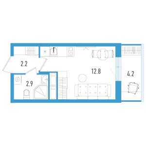 планировка, фото №1