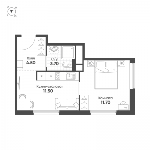 планировка, фото №1