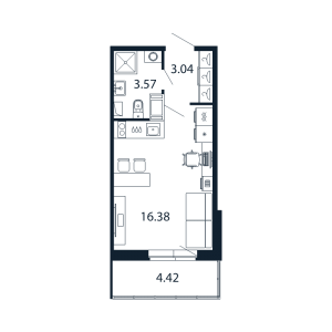 планировка, фото №1