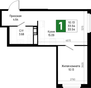 планировка, фото №1