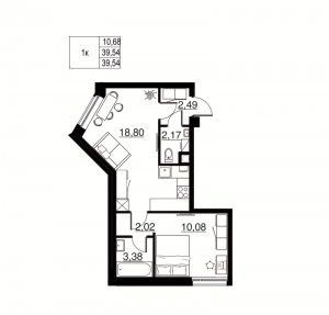 планировка, фото №1