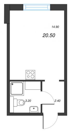 планировка, фото №1