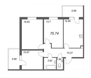 планировка, фото №1